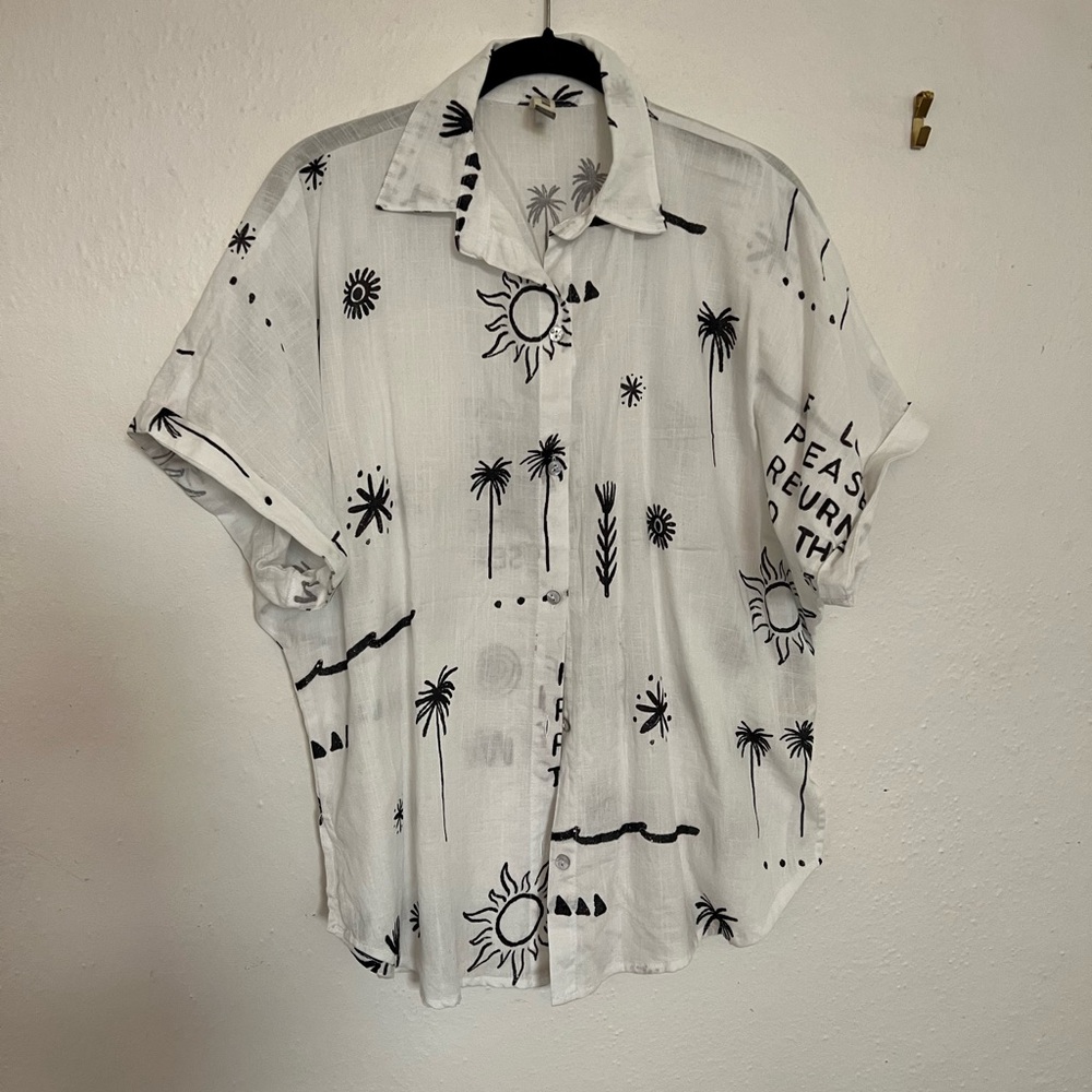 Malai Swimwear Day at The Beach Twyla Shirt